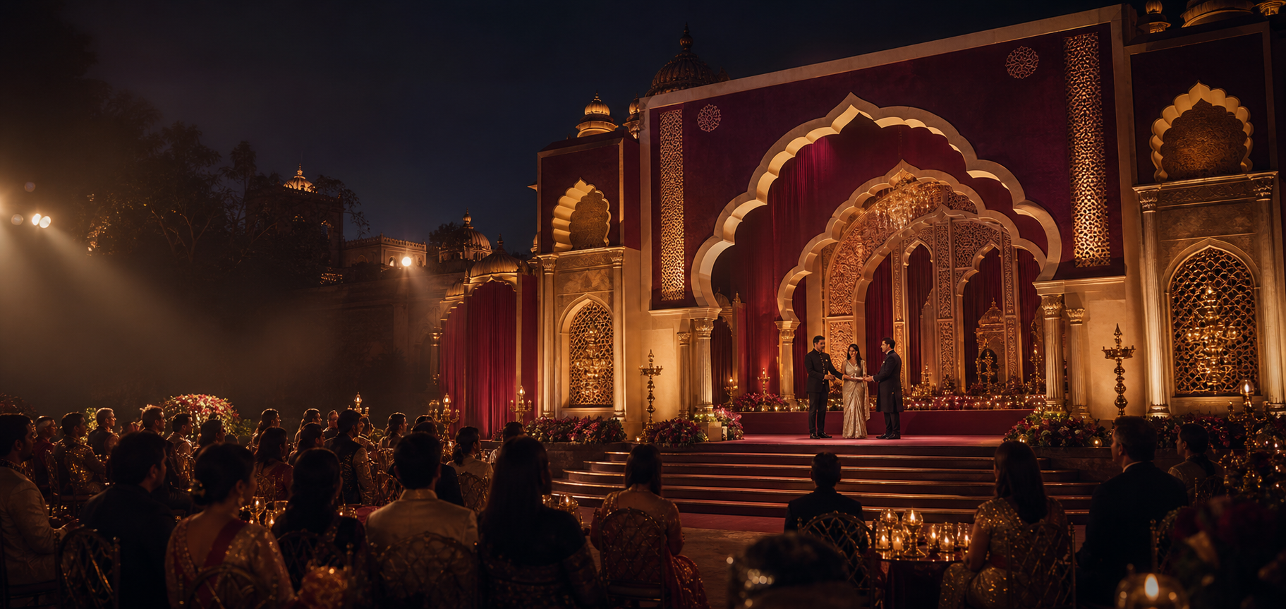 A formal Karnataka tourism awards ceremony at a palace ground in Bengaluru